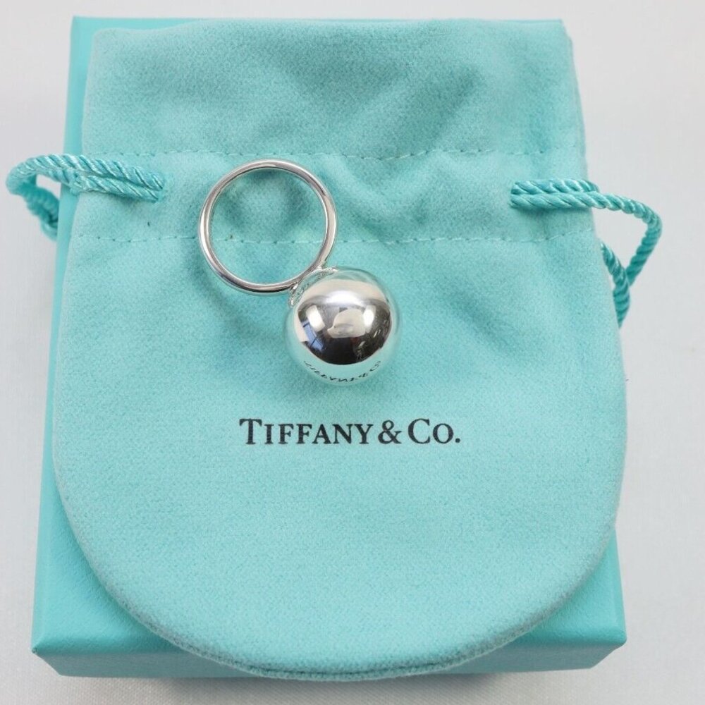 Tiffany & Co., New HardWear Silver Ball Ring